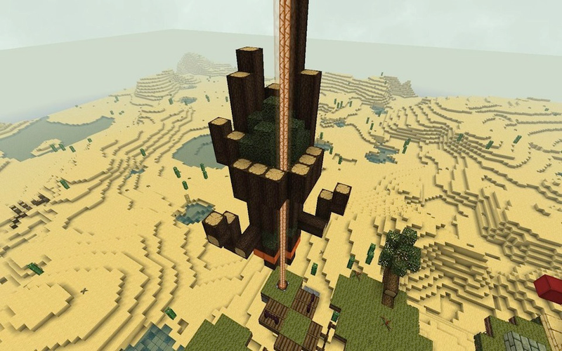 Illustration for article titled Someone Made All Of Bastion's Home Base In Minecraft
